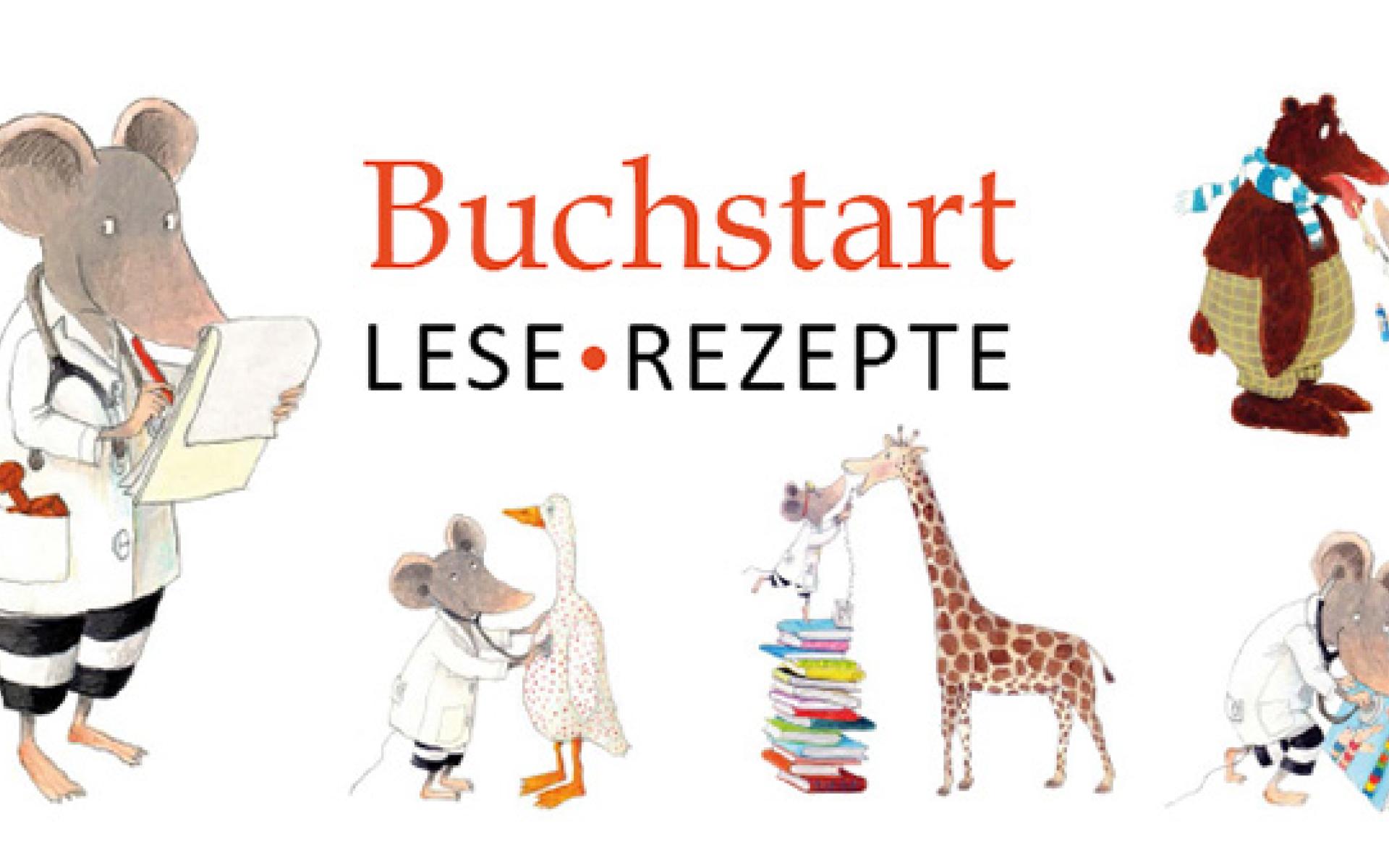Buchstart Leserezepte Bild mit Maus